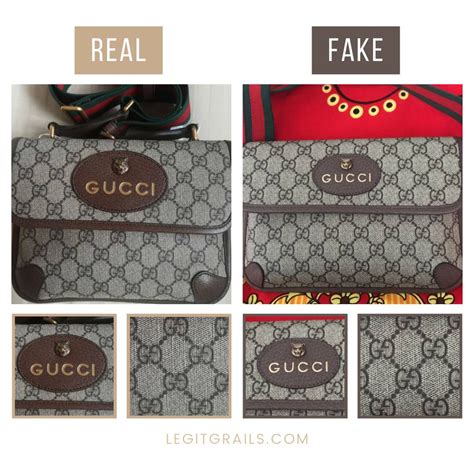 gucci backpack original vs fake|Gucci counterfeit bag.